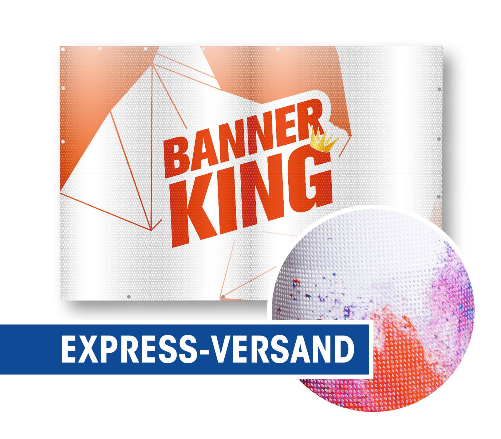 MESH banner werbebanner 150x90cm inkl Qualität Druck & Entwurf  mit ösen 