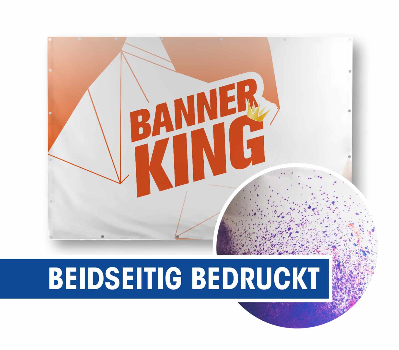 Blockout Banner 650g Drucken Beidseitig Bedruckt Banner King De