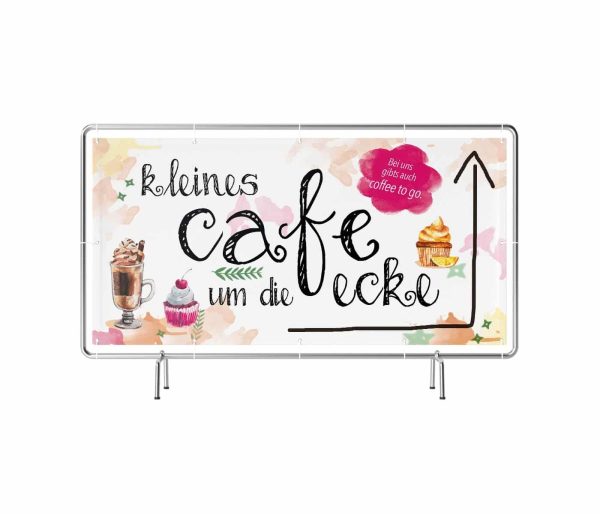 Kleines Cafe um die Ecke Banner
