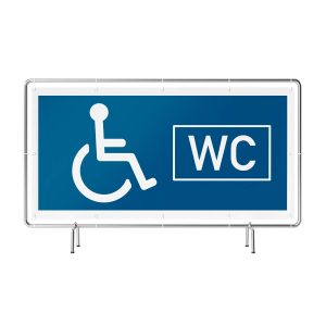 WC Neutral Rollstuhl Banner