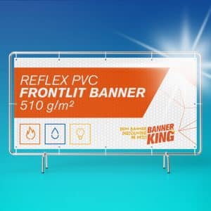 Reflektierender PVC Banner