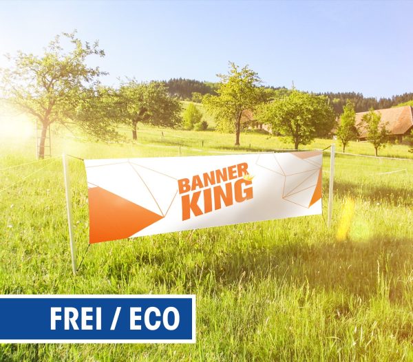 Freistehender Banner-Rahmen - Eco