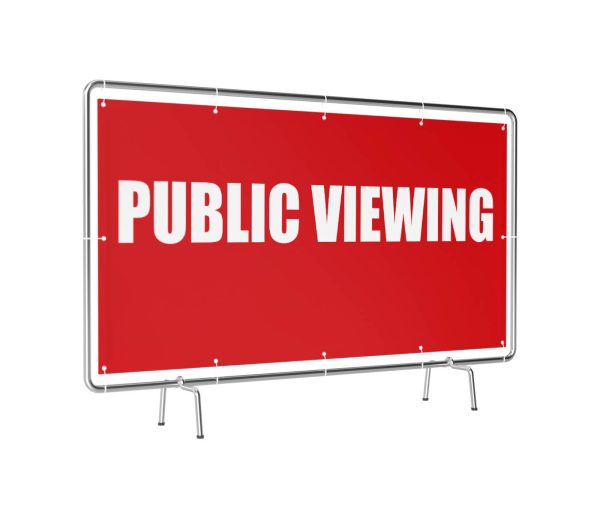 Public Viewing rot