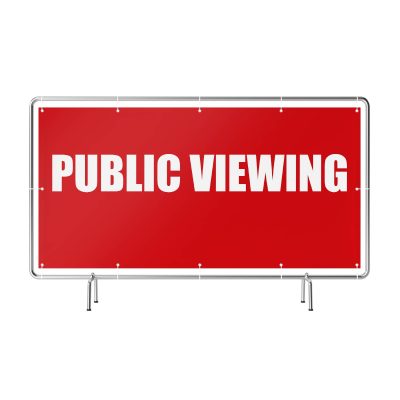 Public Viewing rot