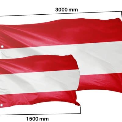 Länderflagge Österreich - Klassisch